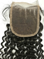 4"x4" Lace Closure- KINKY CURLY - Euryale Virgin Hair