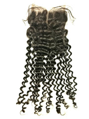 4"x4" Lace Closure- KINKY CURLY - Euryale Virgin Hair