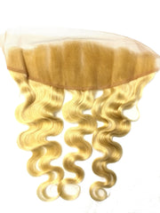 13"x4" Blonde Lace Frontal     -BODY WAVE - Euryale Virgin Hair