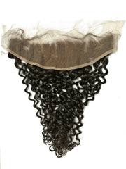 13"x4" Lace Frontal Closure - CURLY - Euryale Virgin Hair