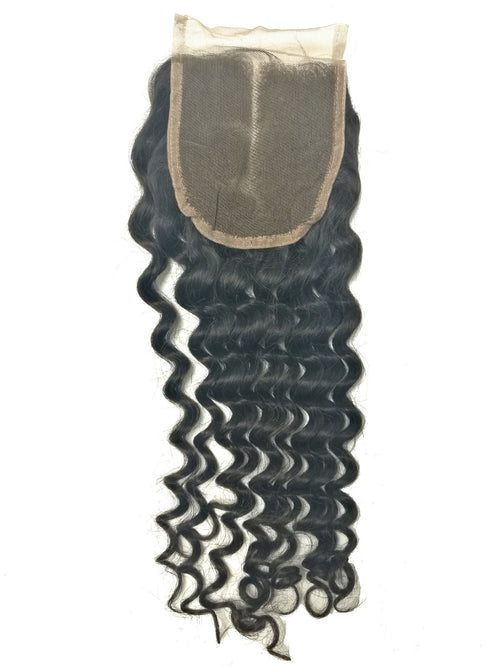 4"x4" Lace Closure- DEEP WAVE - Euryale Virgin Hair